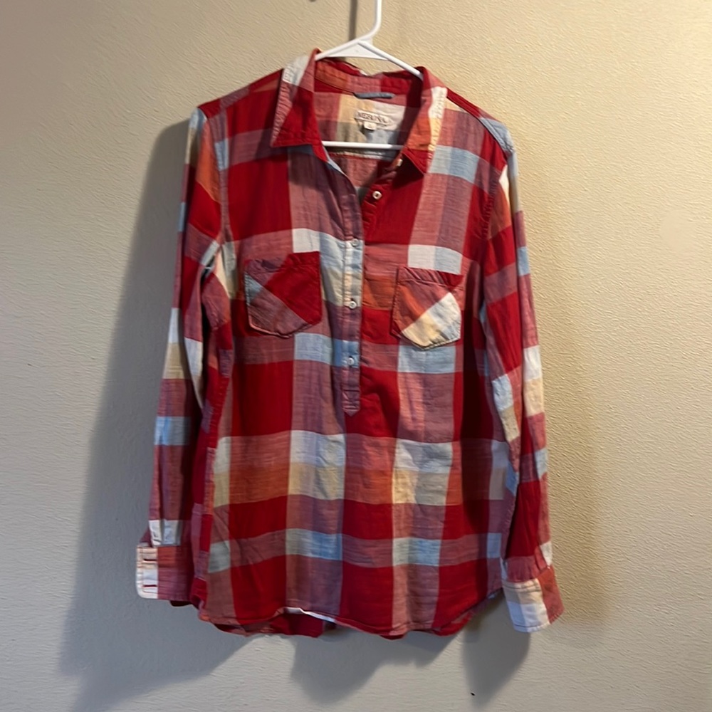 MERONA LINEN TOP L 🧺🎆